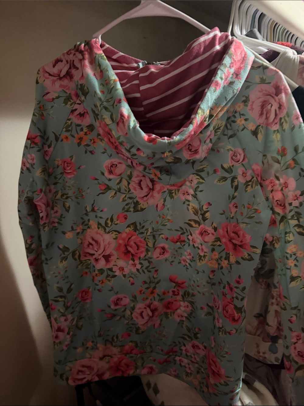 Spring Floral Hoodie - Picture 4 of 4